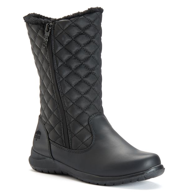 Totes womens jennifer2 clearance winter waterproof zip boots