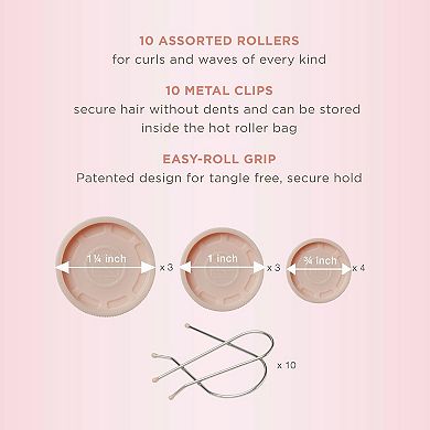 Conair Instant Heat Compact Hot Rollers