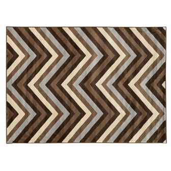 Linon Roma Chevron Rug