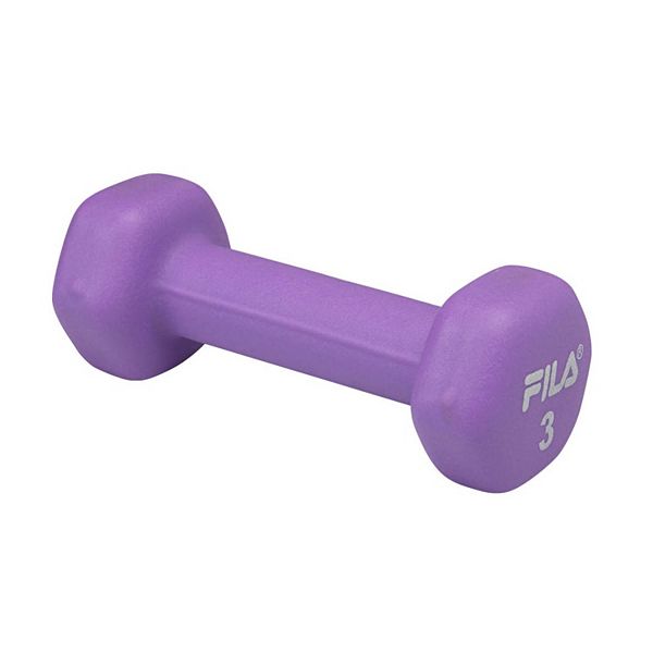 CAP Neoprene Dumbbell 5lb Single Purple Hex Weight Workout 5 Pounds LB Dumbell 