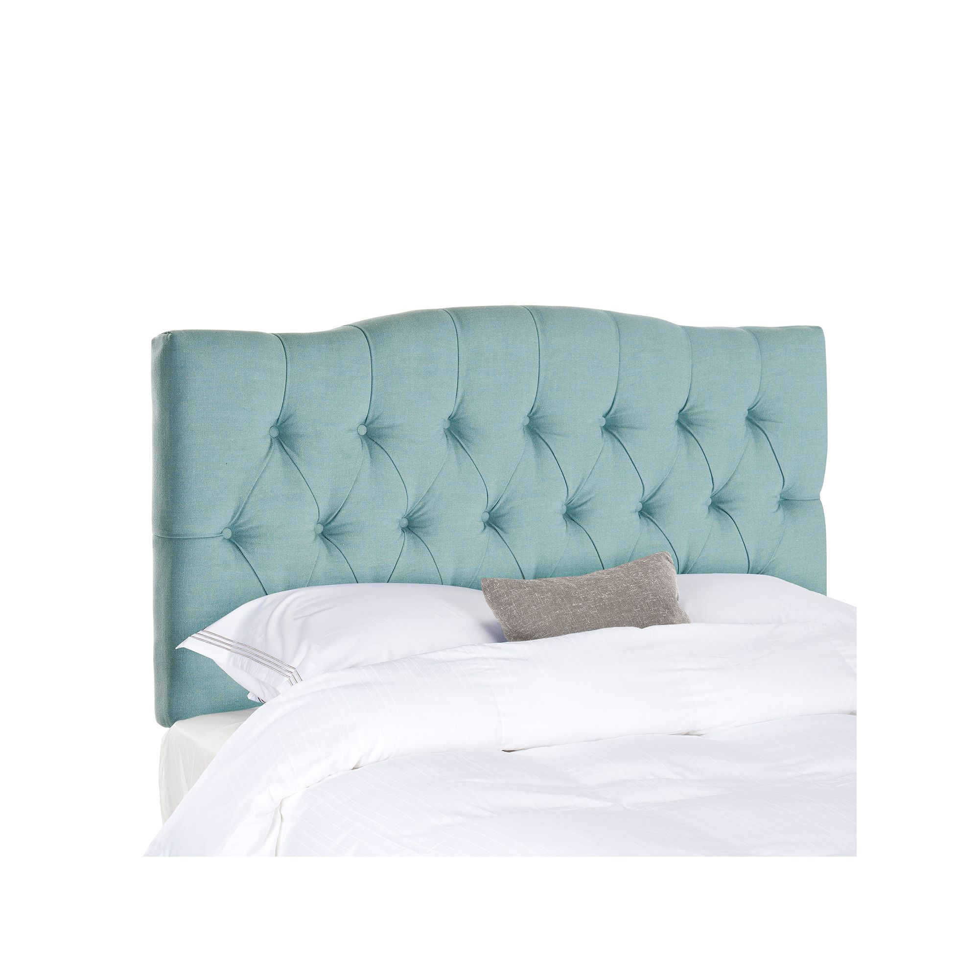 Safavieh Axel Cotton Tufted Headboard, Blue