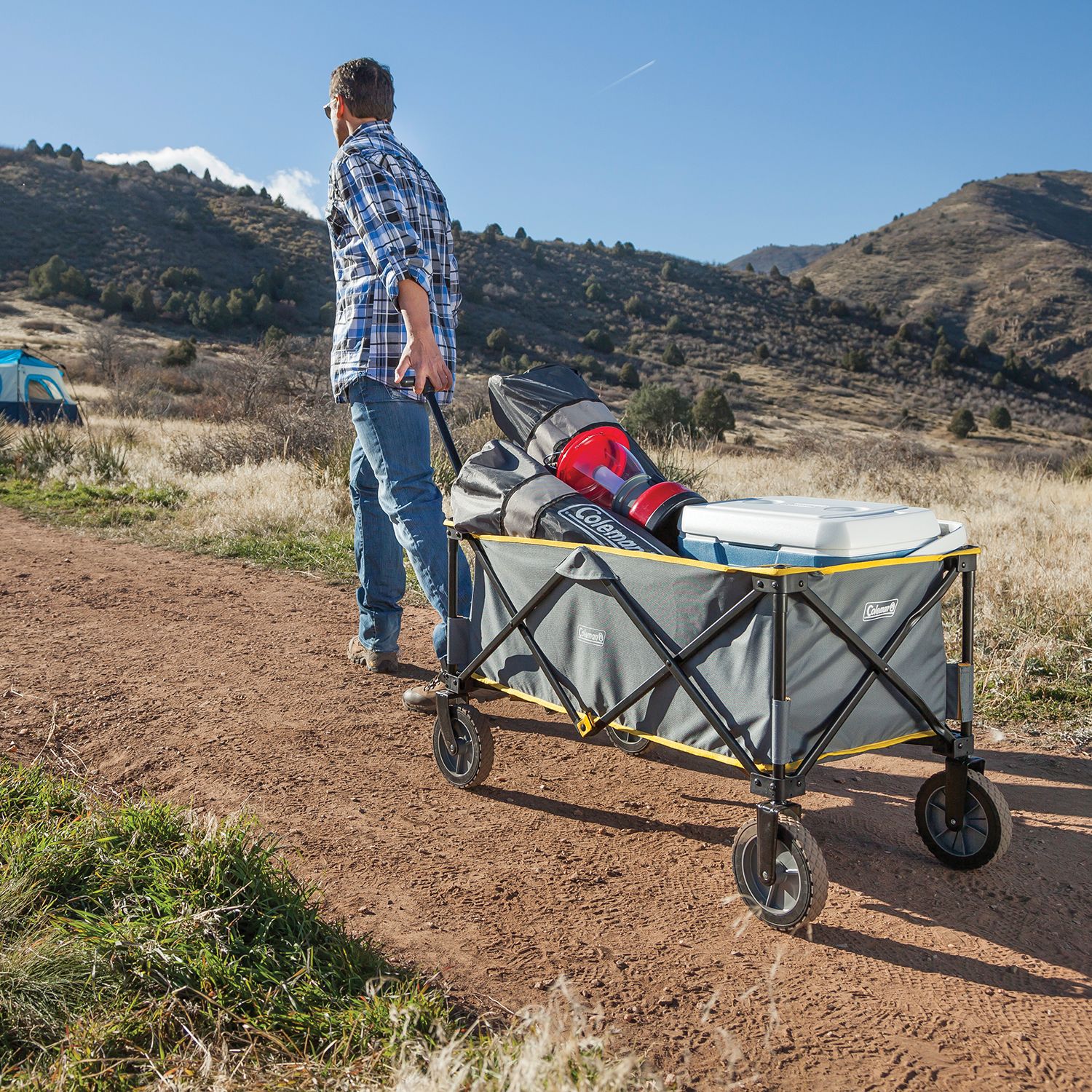 Coleman Folding Outdoor Camp Wagon   2284389 ALT7