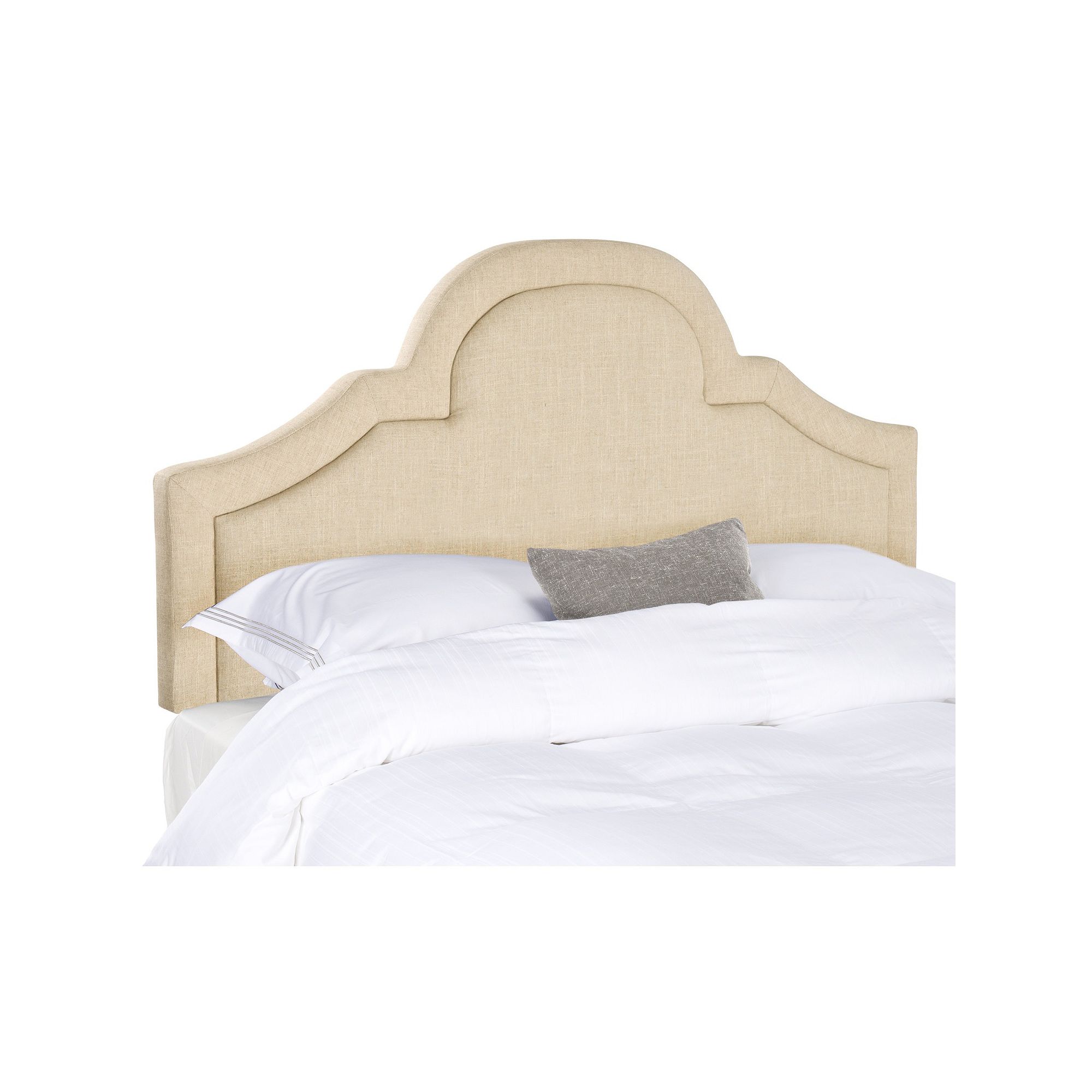 Safavieh Kerstin Arched Headboard, Hemp