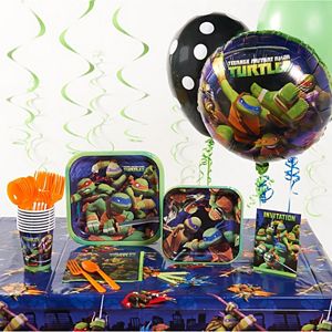 Teenage Mutant Ninja Turtles Party Supplies for 16