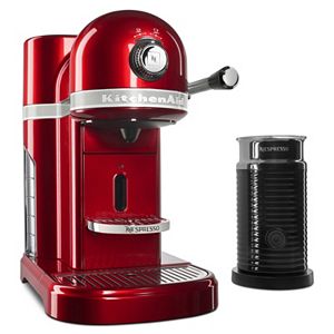 KitchenAid KES0504 Nespresso Machine & Aeroccino + Milk Frother