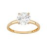 Designs by Gioelli Cubic Zirconia Solitaire Engagement Ring in 10k Gold