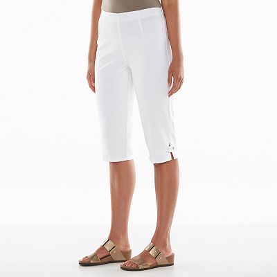 Kohl's croft and barrow pull on capris discount