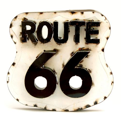 Rustic Arrow ”Route 66” Wall Decor