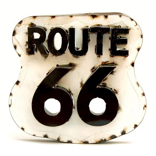 Rustic Arrow ''Route 66'' Wall Decor