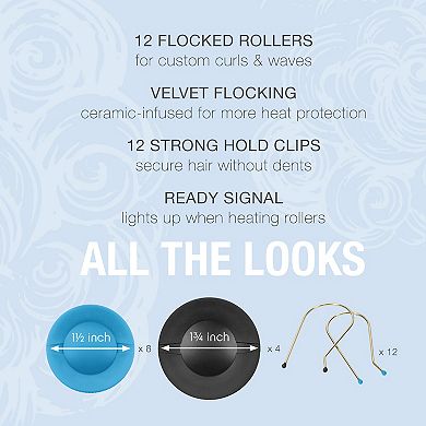 Conair Heat Waves Jumbo & Super Jumbo Hot Rollers