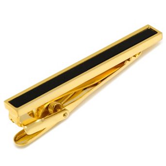 Men's Cuff Links, Inc. Gold-Tone & Onyx Tie Clip