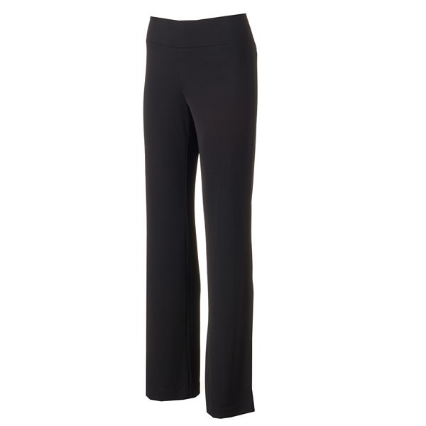 Women's Dana Buchman Easy Pull-On Straight-Leg Pants