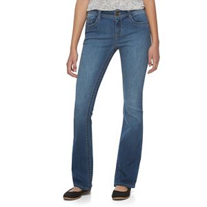 Juniors' Mudd® Faded Skinny Bootcut Jeans