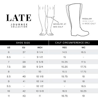 Journee Late Women's Slouch Boots