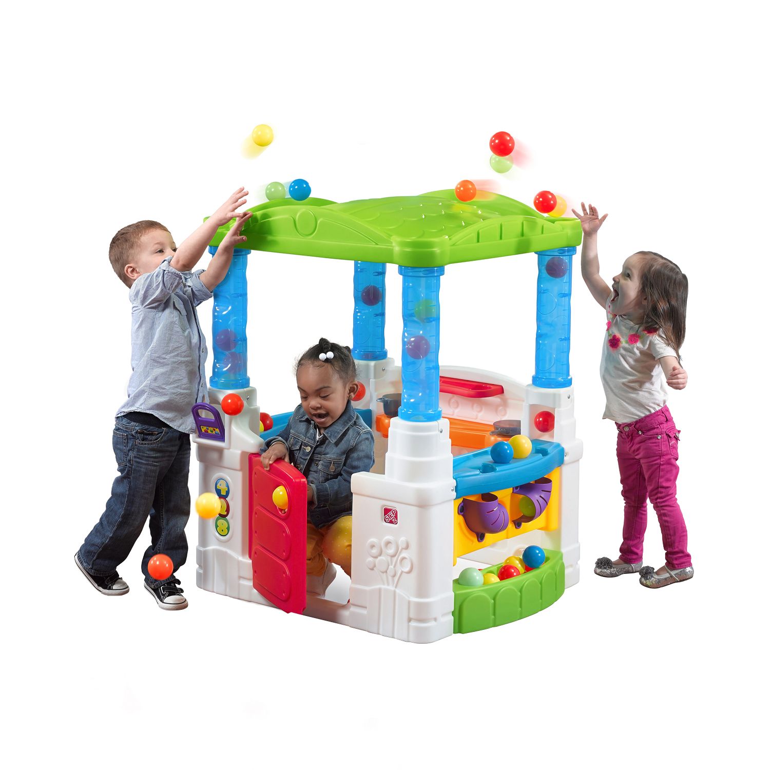 little tikes deluxe home and garden playhouse