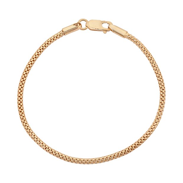 Kohls 14k gold on sale bracelet