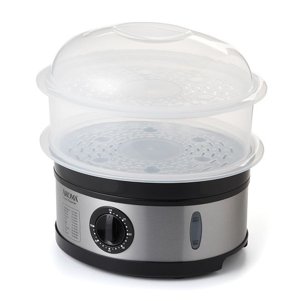 Aroma 5qt. TwoTiered Electric Food Steamer