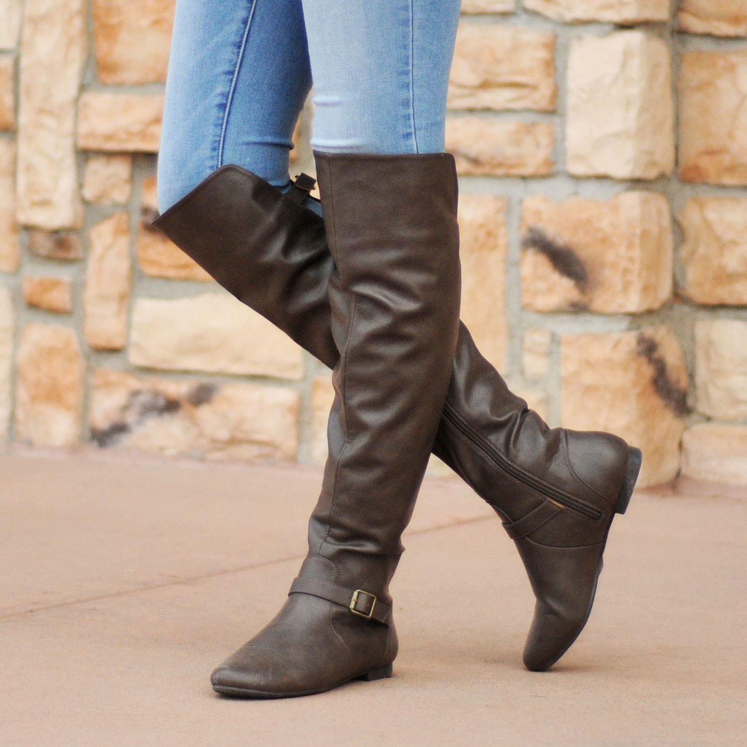 kohls wide calf boots