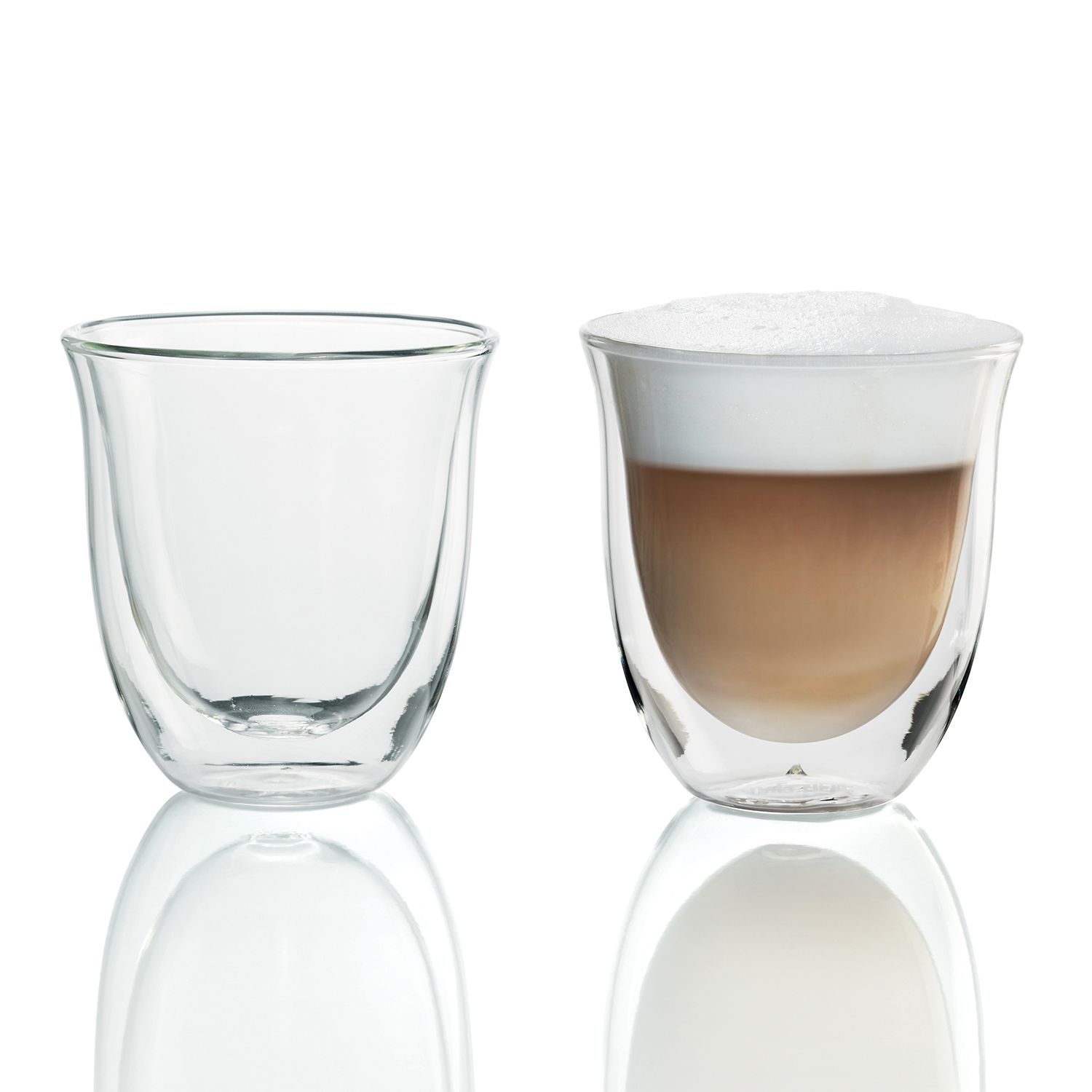 glass cappuccino mugs