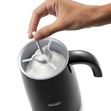 DeLonghi 8.4-oz. Hot / Cold Black Electric Milk Frother