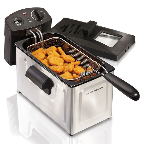Hamilton Beach 35021 Electric Deep Fryer Review 2021  Best deep fryer,  Best pressure cooker, How to cook shrimp