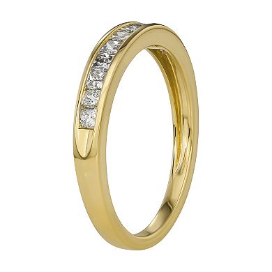 1/2 Carat T.W. Diamond 10k Gold Anniversary Ring