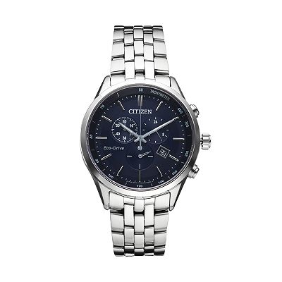 Citizen Eco-Drive Men's Sapphire Stainless Steel Chronograph Watch