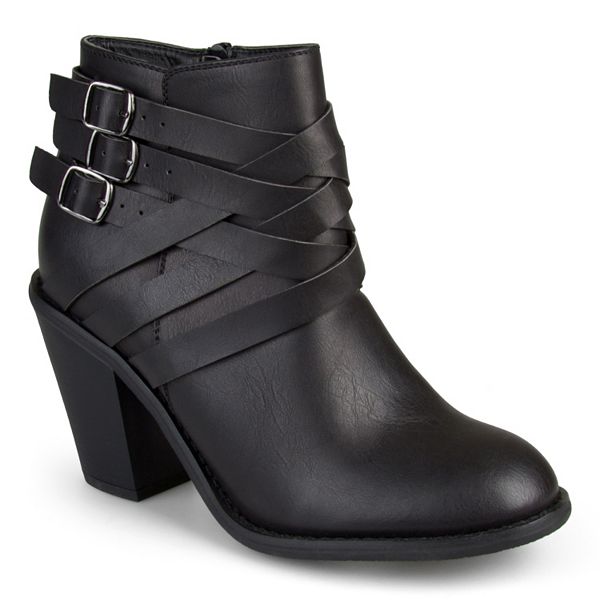 Journee Collection Strap Women's Ankle Boots