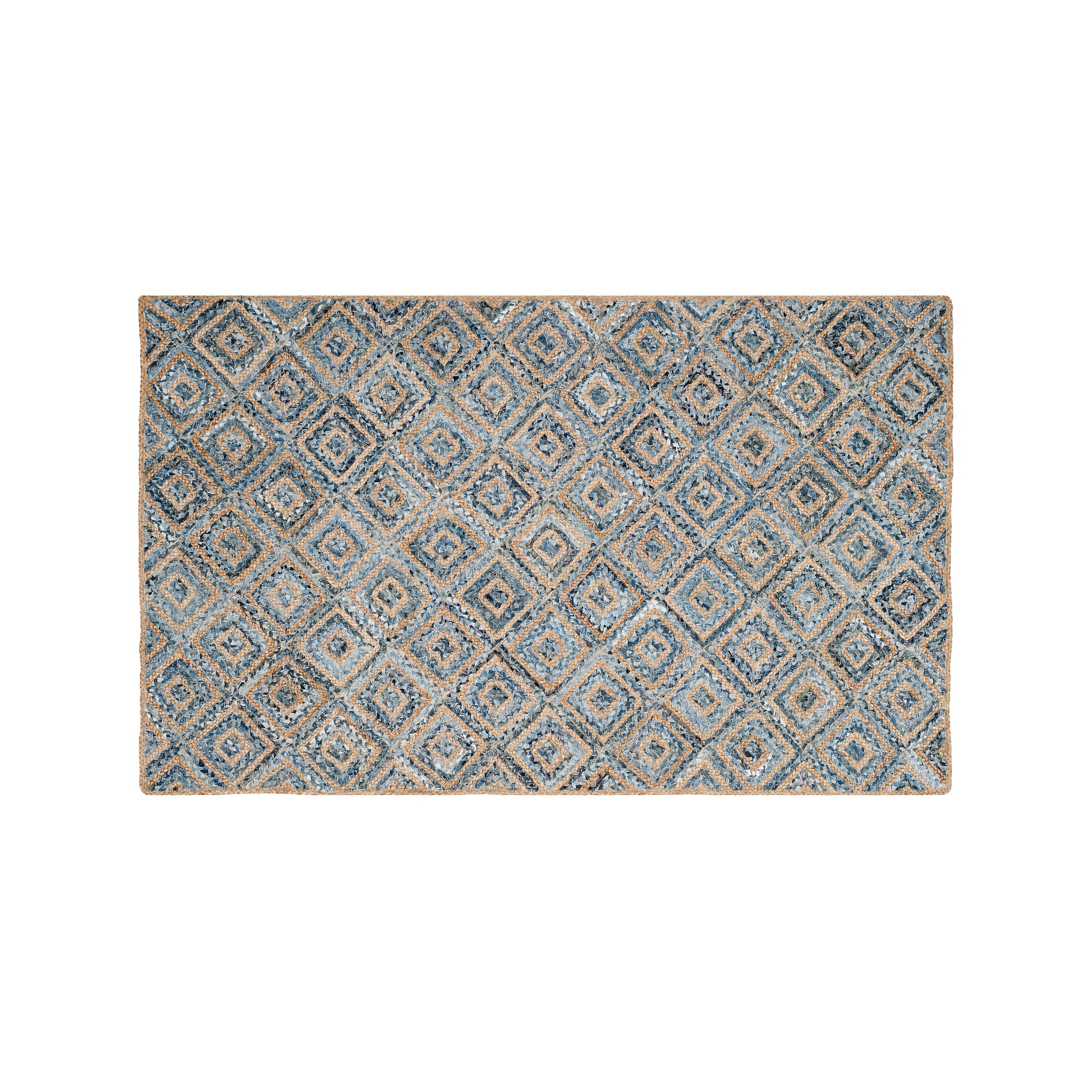 Safavieh Cape Cod Eastham Jute Rug, Natural Blue