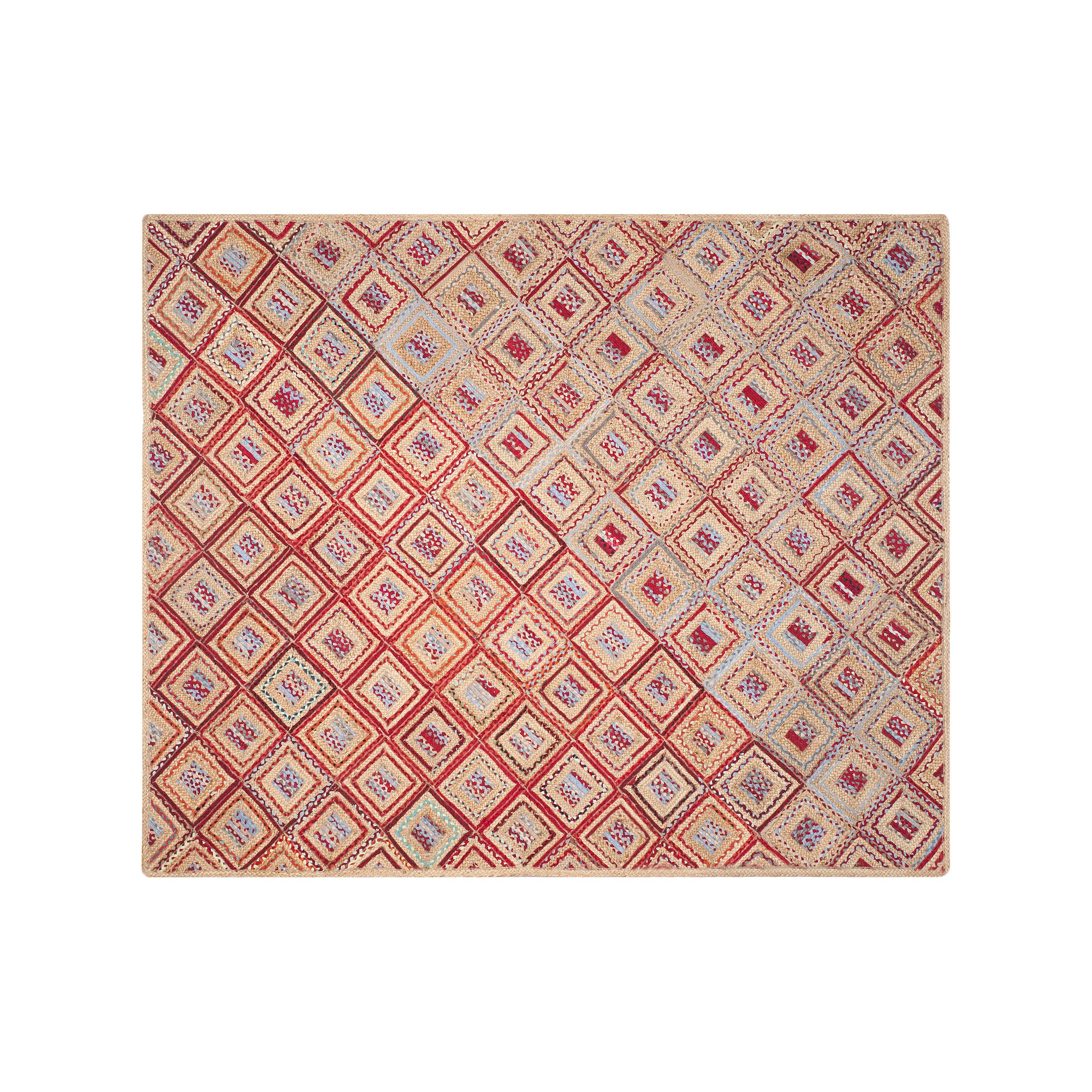 Safavieh Cape Cod Eastham Jute Rug, Natural Red