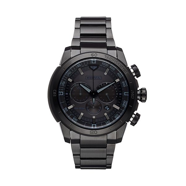 Citizen Eco-Drive Men's Ecosphere Black Ion-Plated Stainless Citizen Eco-Drive Men's Ecosphere Black Ion-Plated Stainless