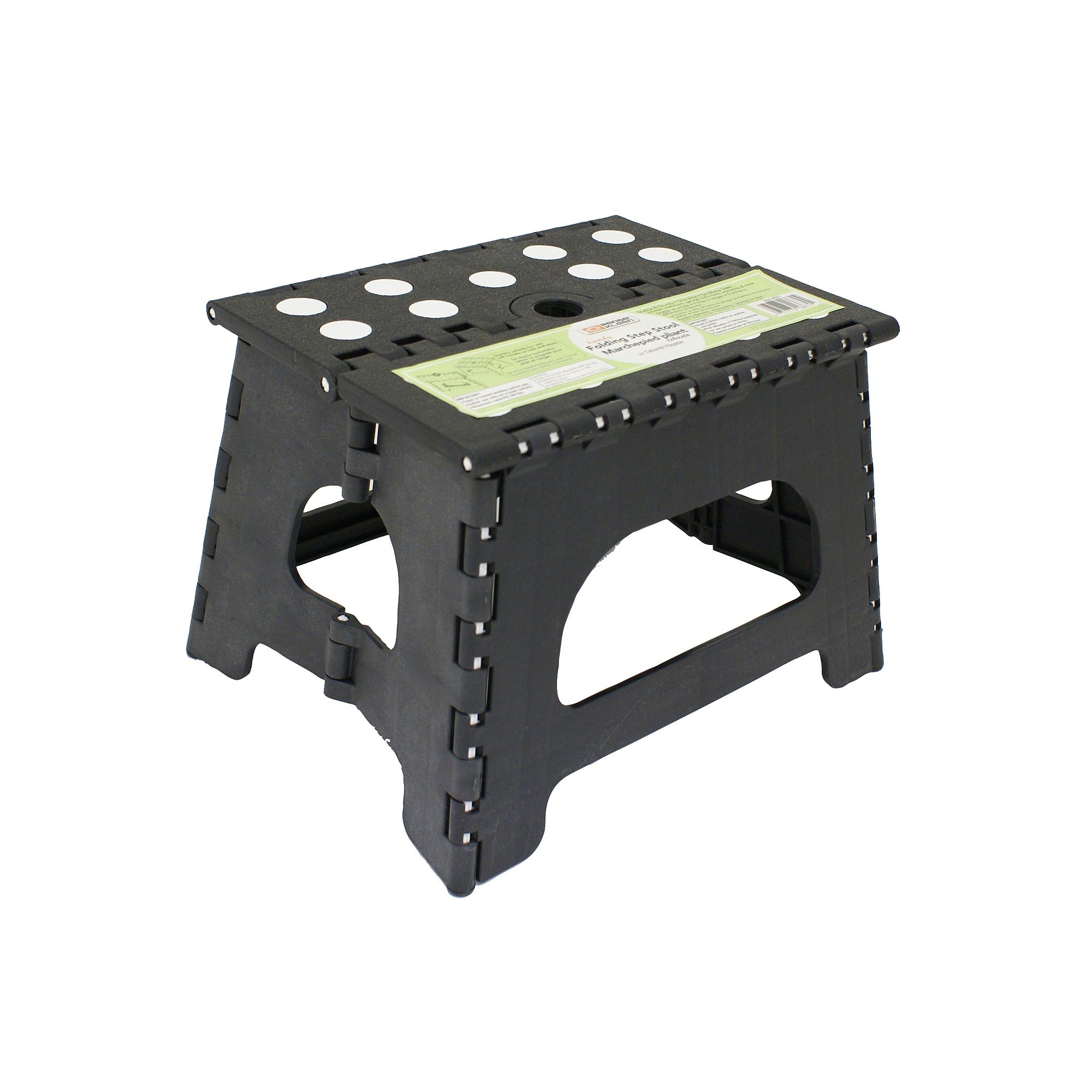 Range Kleen Folding Step Stool, Black