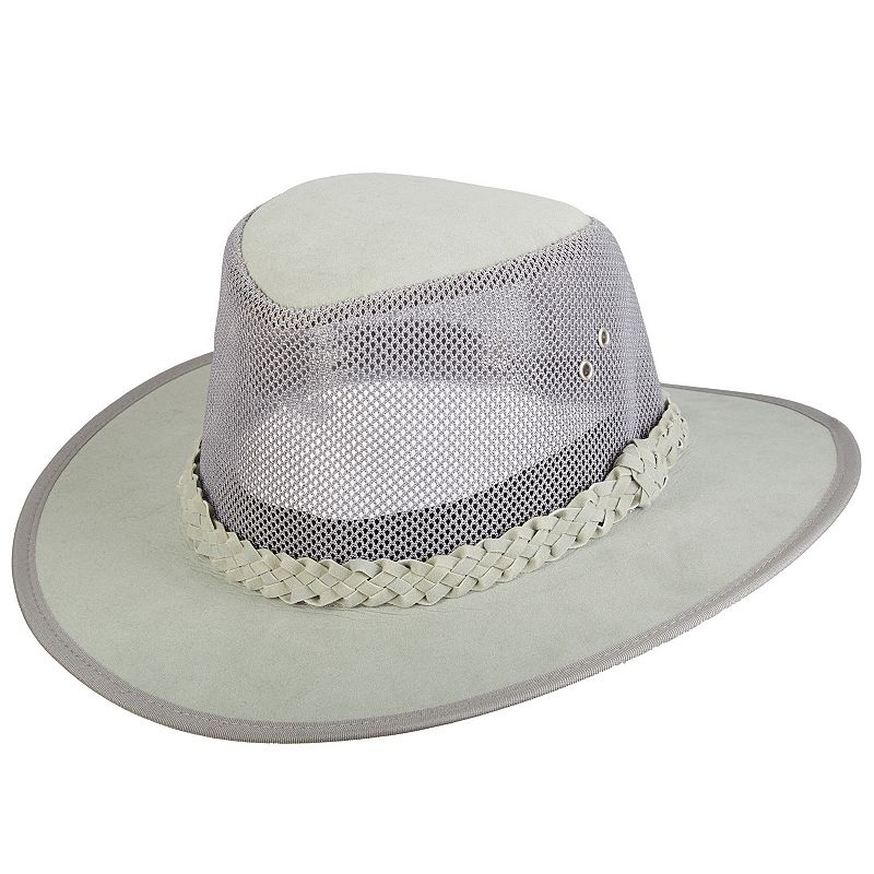 UPC 016698000406 product image for Men's Scala Classico Mesh-Sided Safari Hat, Size: XXL, Grey | upcitemdb.com