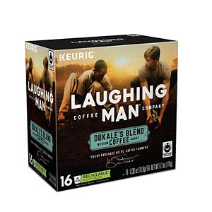 Keurig® K-Cup® Pod Laughing Man Dukale's Blend Medium Roast Coffee - 16-pk.
