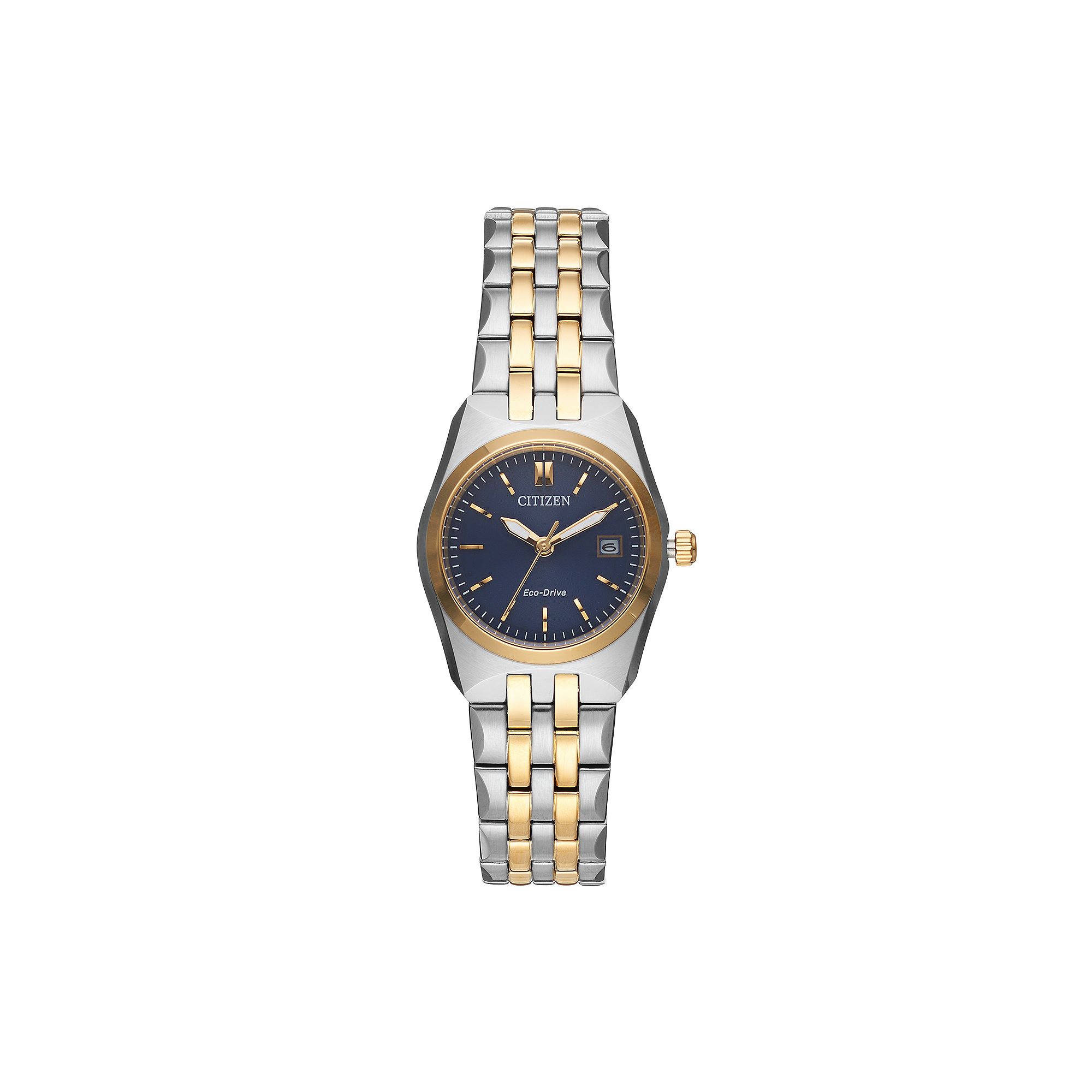 Citizen Eco-Drive Womens Corso Two Tone Stainless Steel Watch - EW2294-53L