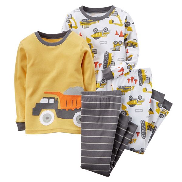 Baby Boy Carter's Printed Long Sleeve Pajama Set