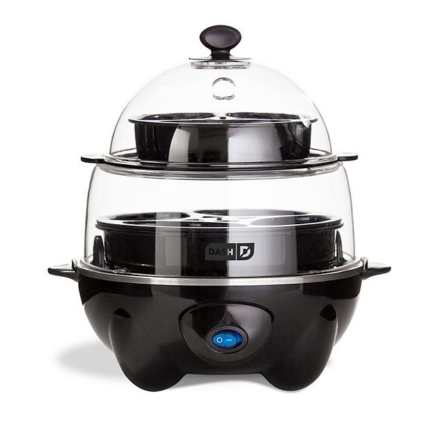 Dash Deluxe Egg Cooker, Black