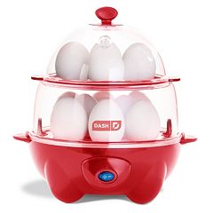 Brentwood Mini Sous Vide Style Egg Bite Maker in Red