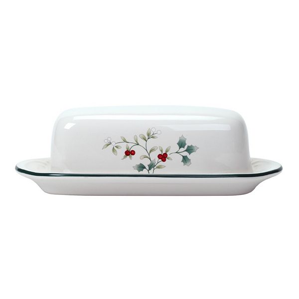 Pfaltzgraff Winterberry Covered Butter Dish - Multi
