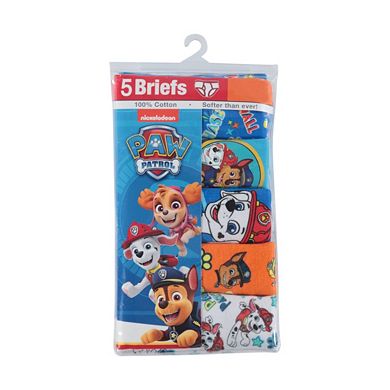 Boys 4-8 Paw Patrol 5-Pack Briefs