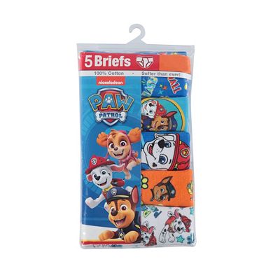 Boys 4-8 Paw Patrol 5-Pack Briefs