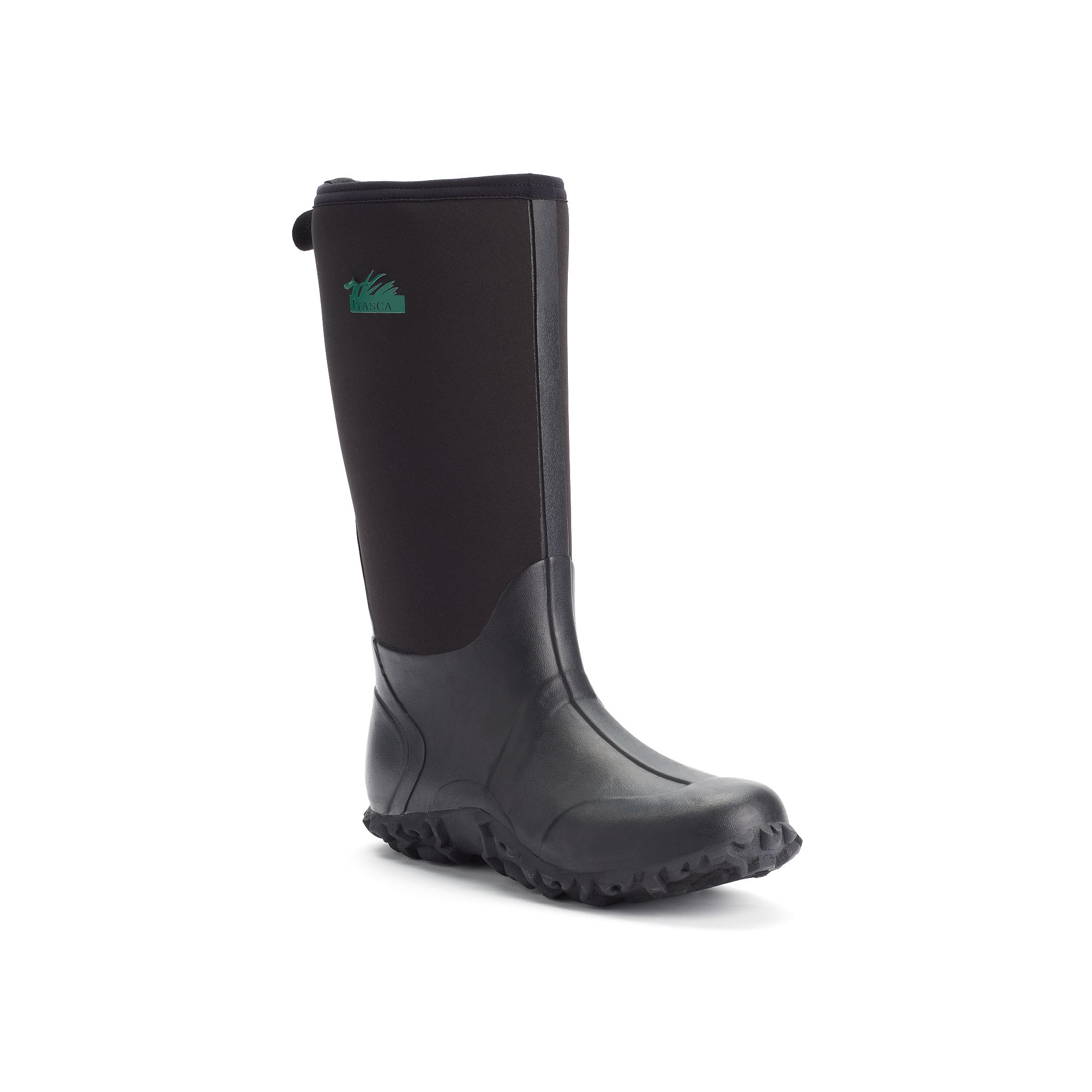Itasca Bayou Mens Waterproof Boots, Size: 7, Black