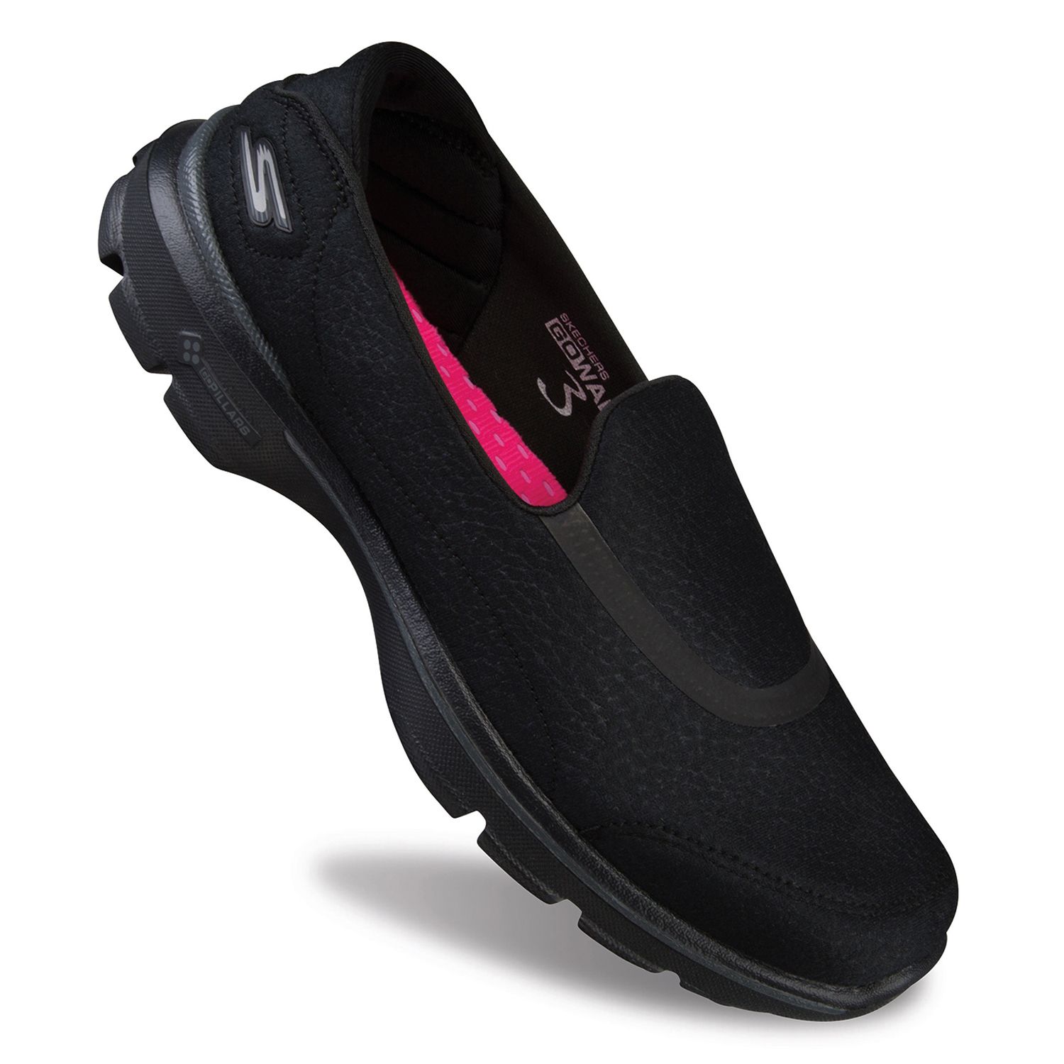 skechers go walk 3 revive black