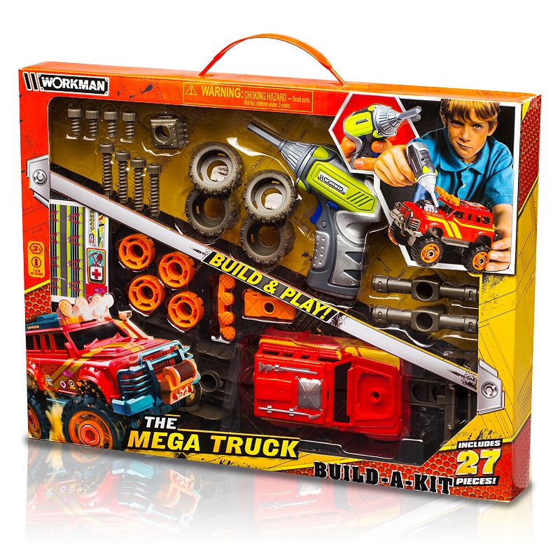 Workman Build Your Own Off Road Mega Truck Kit by Lanard, Multicolor