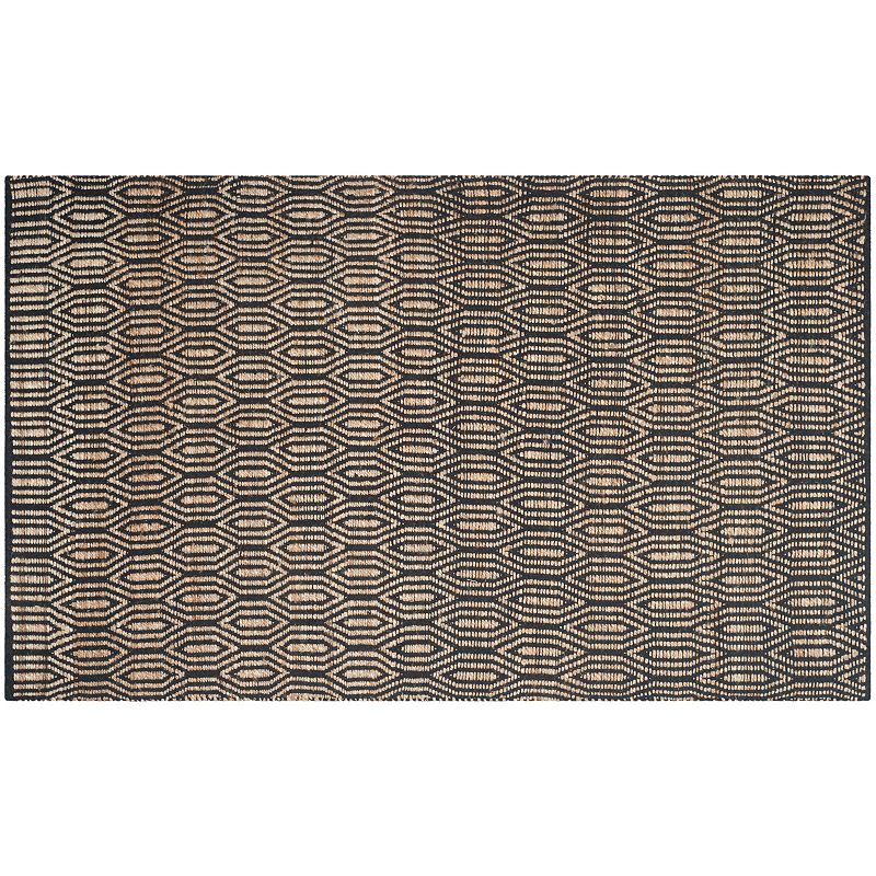 Safavieh Cape Cod Ellis Jute Blend Rug, Multicolor, 5X8 Ft