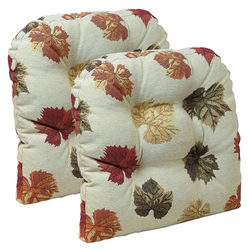 The Gripper 2-pc. Fall Leaves Universal Chair Pad Set