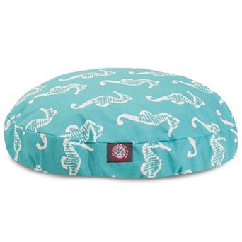 Majestic Pet Sea Horse Indoor Outdoor Round Dog Bed