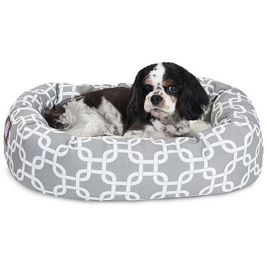 Majestic Pet Links Sherpa Indoor Outdoor Bagel Bed