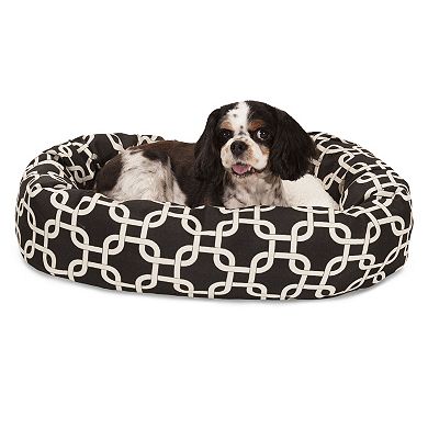 Majestic Pet Links Sherpa Indoor Outdoor Bagel Bed