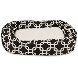 Majestic Pet Links Sherpa Indoor Outdoor Bagel Bed